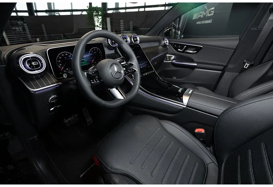 Mercedes-Benz GLC Купе 300 9G-TRONIC 4MATIC (272 л.с.) Черный в АВИЛОН. Слайд №5