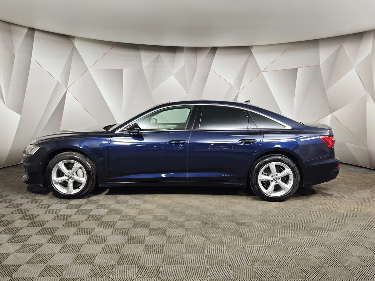 Audi A6 2.0 TFSI S Tronic quattro (252 л.с.) Design Синий в АВИЛОН. Слайд №5