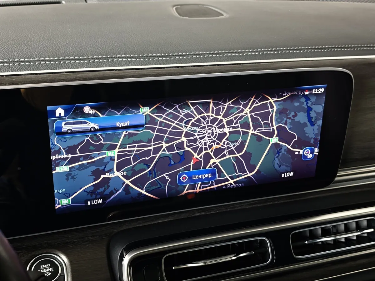 Mercedes-Benz V-Класс V 300 L2 4Matic 9G-Tronic (239 л.с.) Черный в АВИЛОН. Слайд №21