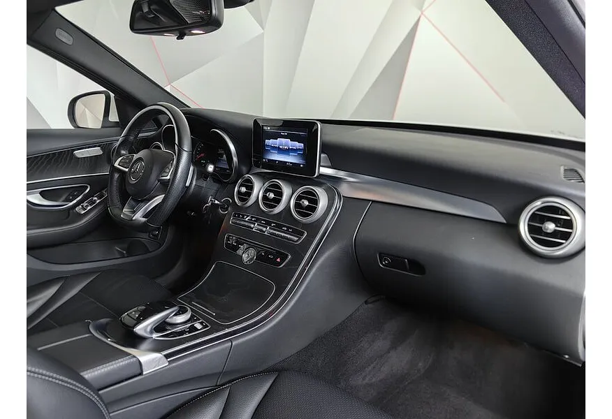 Mercedes-Benz C-Класс C 180 9G-TRONIC (150 л.с.) Sport Белый в АВИЛОН. Слайд №12