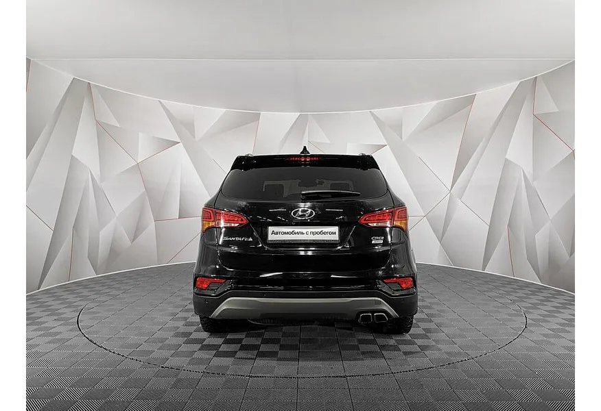 Hyundai Santa Fe 2.2 CRDi AWD 8AT (200 л.с.) High-Tech Exclusive Черный в АВИЛОН. Слайд №8