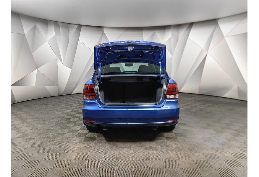 Volkswagen Polo 1.6 MPI AT (110 л.с.) Status Синий в АВИЛОН. Слайд №12