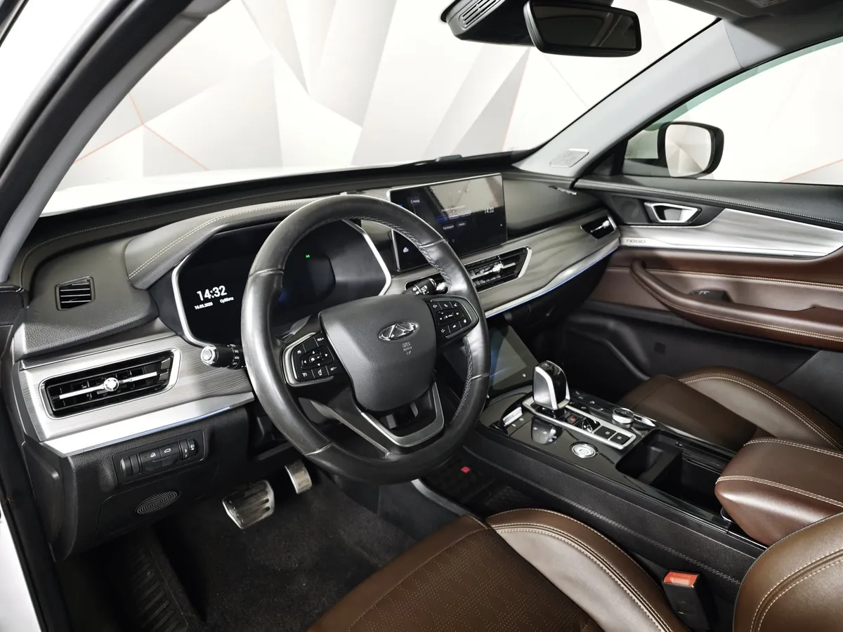 Chery Tiggo 8 Pro 1.6 TGDI DCT7 (186 л.с.) Prestige Dreamline Белый в АВИЛОН. Слайд №18