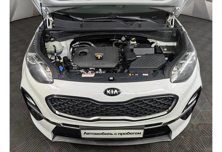Kia Sportage 2.0 AT (150 л.с.) Luxe Белый в АВИЛОН. Слайд №11