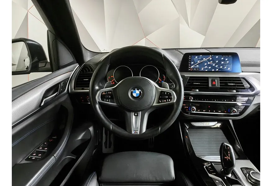 BMW X3 xDrive20d AT (190 л.с.) M Sport Синий в АВИЛОН. Слайд №15