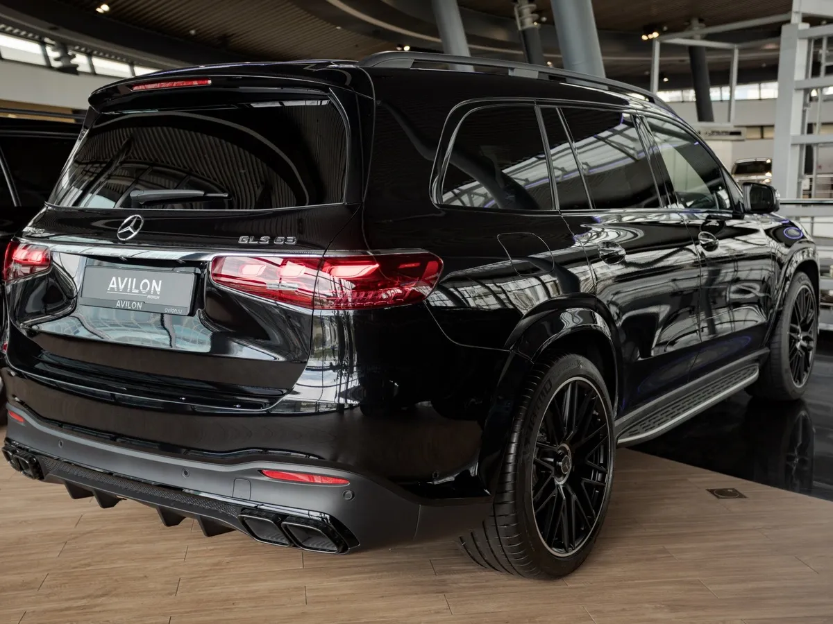 Mercedes-Benz GLS 63 4MATIC PLUS 9G-TRONIC (612 л.с.) Черный в АВИЛОН. Слайд №6