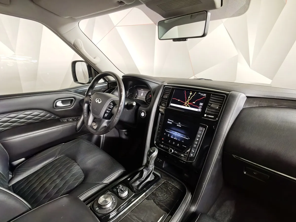 Infiniti QX80 5.6 АТ AWD (405 л.с.) Серый в АВИЛОН. Слайд №13