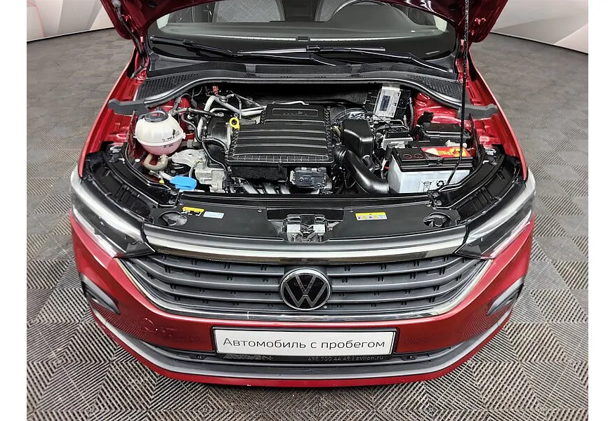 Volkswagen Polo 1.6 MPI AT (110 л.с.) Status + Зимний + Комфорт + Мультимедиа Красный в АВИЛОН. Слайд №11