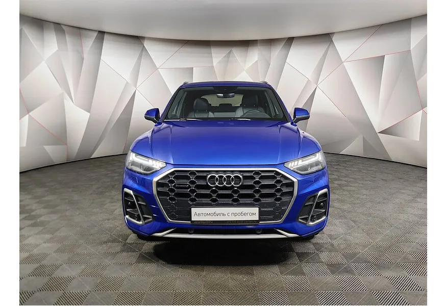 Audi Q5 2.0 TFSI S tronic quattro (249 л.с.) Design Синий в АВИЛОН. Слайд №7