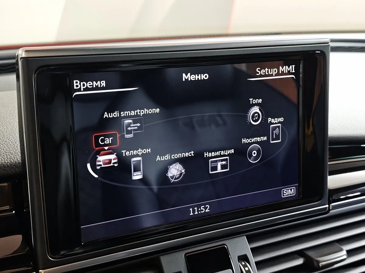 Audi RS 7 4.0 TFSI Tiptronic quattro (600 л.с.) Красный в АВИЛОН. Слайд №31