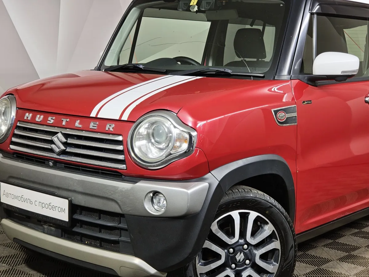 Suzuki Hustler 0.7 CVT FWD (52 л.с.) Красный в АВИЛОН. Слайд №10