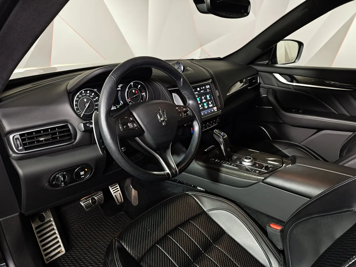 Maserati Levante Diesel 3.0 V6 AT (275 л.с.) Gransport Черный в АВИЛОН. Слайд №19