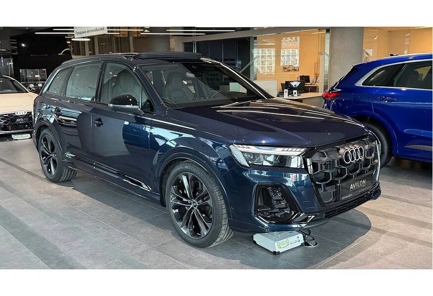 Audi Q7 3.0 TDI Tiptronic quattro (286 л.с.) Синий в АВИЛОН. Слайд №2