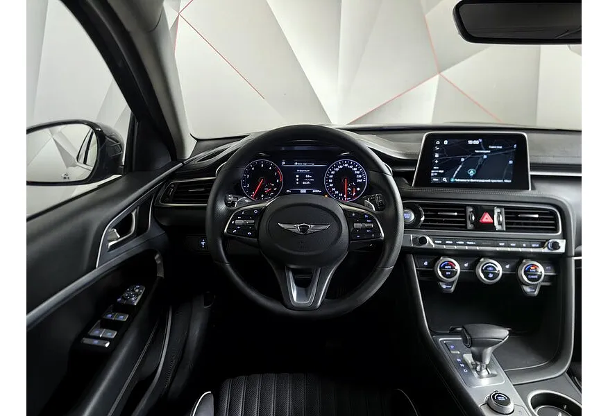 Genesis G70 2.0 T AT AWD (197 л.с.) Elegance Серый в АВИЛОН. Слайд №20