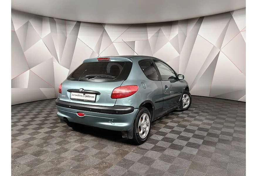 Peugeot 206 1.4 AT (75 л.с.) Зеленый в АВИЛОН. Слайд №2