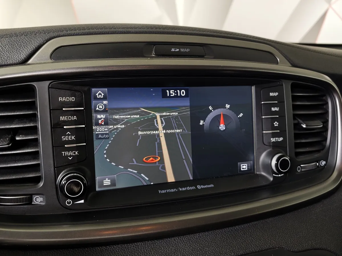Kia Sorento 2.2 D AT AWD (5 мест) (200 л.с.) Prestige Белый в АВИЛОН. Слайд №21
