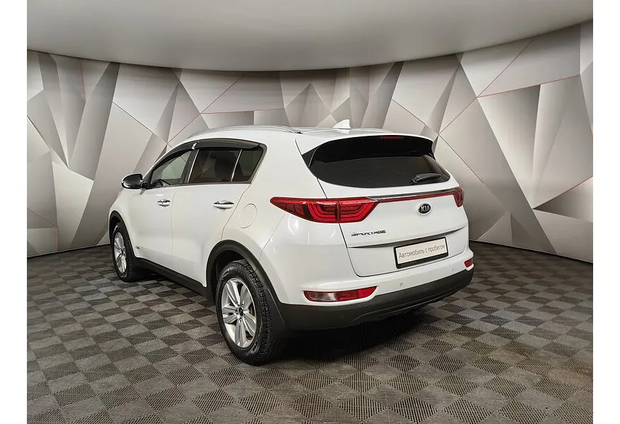 Kia Sportage 2.0 AT 4WD (150 л.с.) Luxe Белый в АВИЛОН. Слайд №4