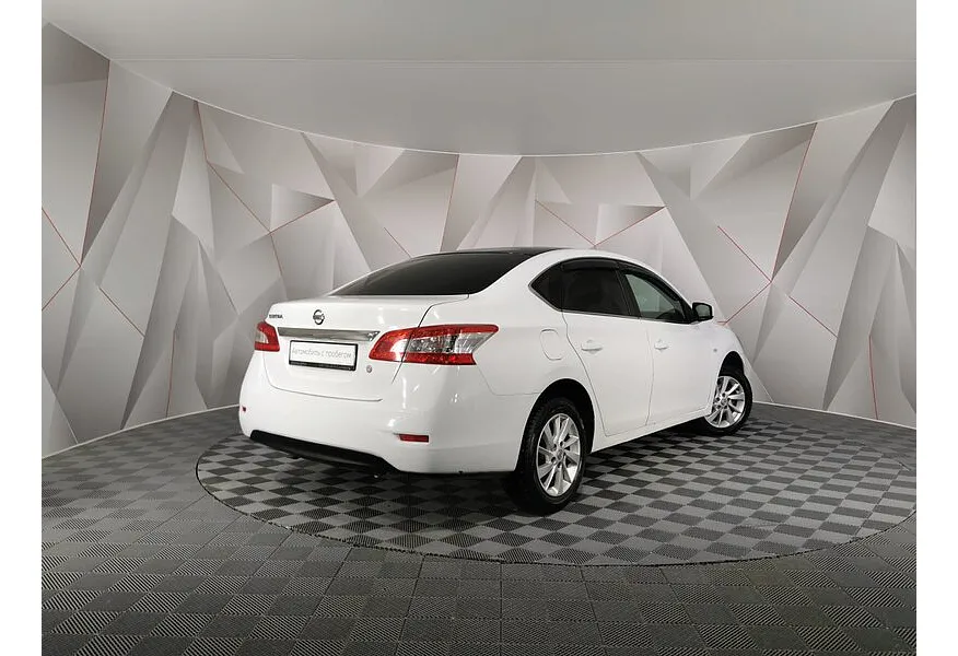 Nissan Sentra 1.6 CVT (117 л.с.) Белый в АВИЛОН. Слайд №2