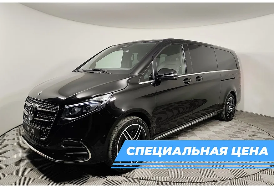 АВИЛОН - Mercedes-Benz V-Класс V 300 d L3 4MATIC 9G-TRONIC (237 л.с.) Avantgarde Черный - slide 0