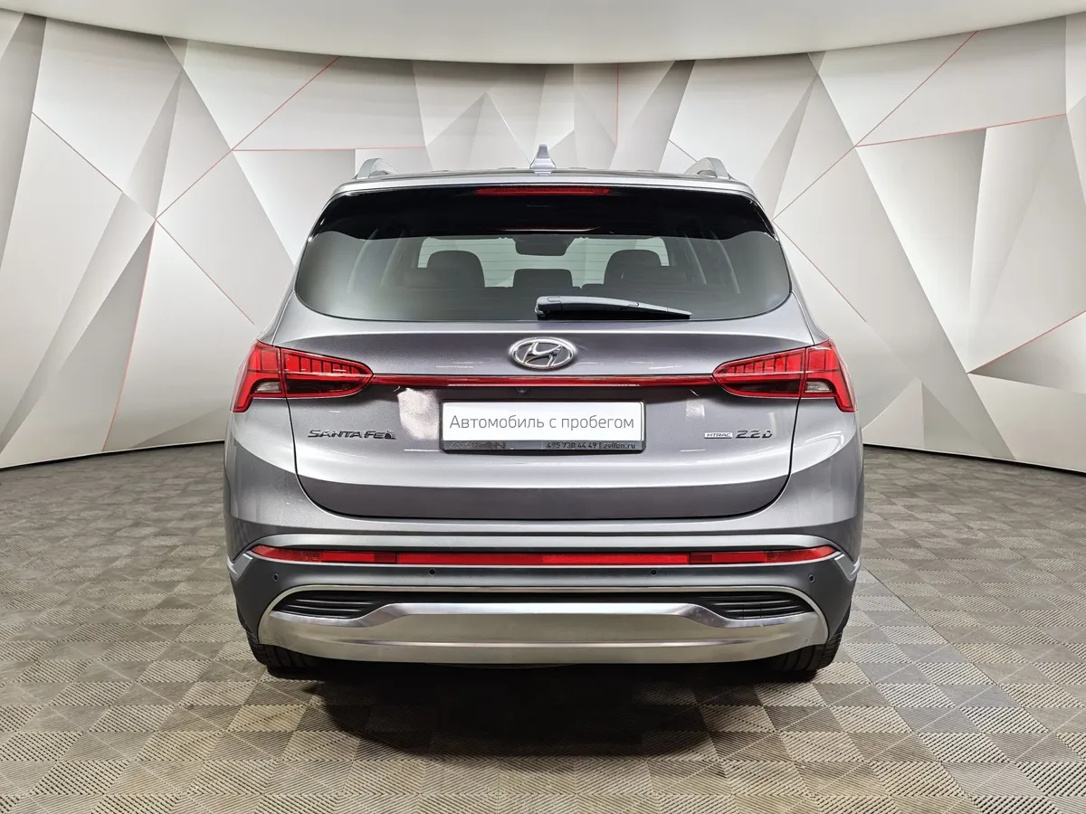 Hyundai Santa Fe 2.2 CRDi AWD 8AT (200 л.с.) High-Tech Серый в АВИЛОН. Слайд №8