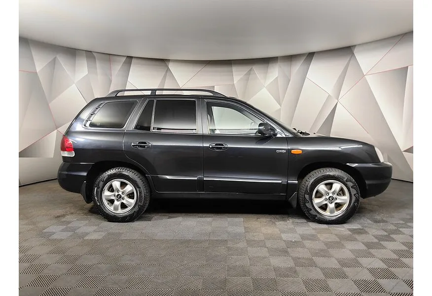 Hyundai Santa Fe 2.0 CRDi AT 4WD (112 л.с.) Черный в АВИЛОН. Слайд №6