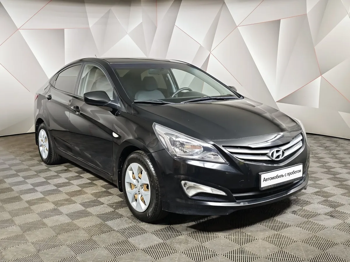 Hyundai Solaris 1.6 AT (123 л.с.) Comfort Черный в АВИЛОН. Слайд №3