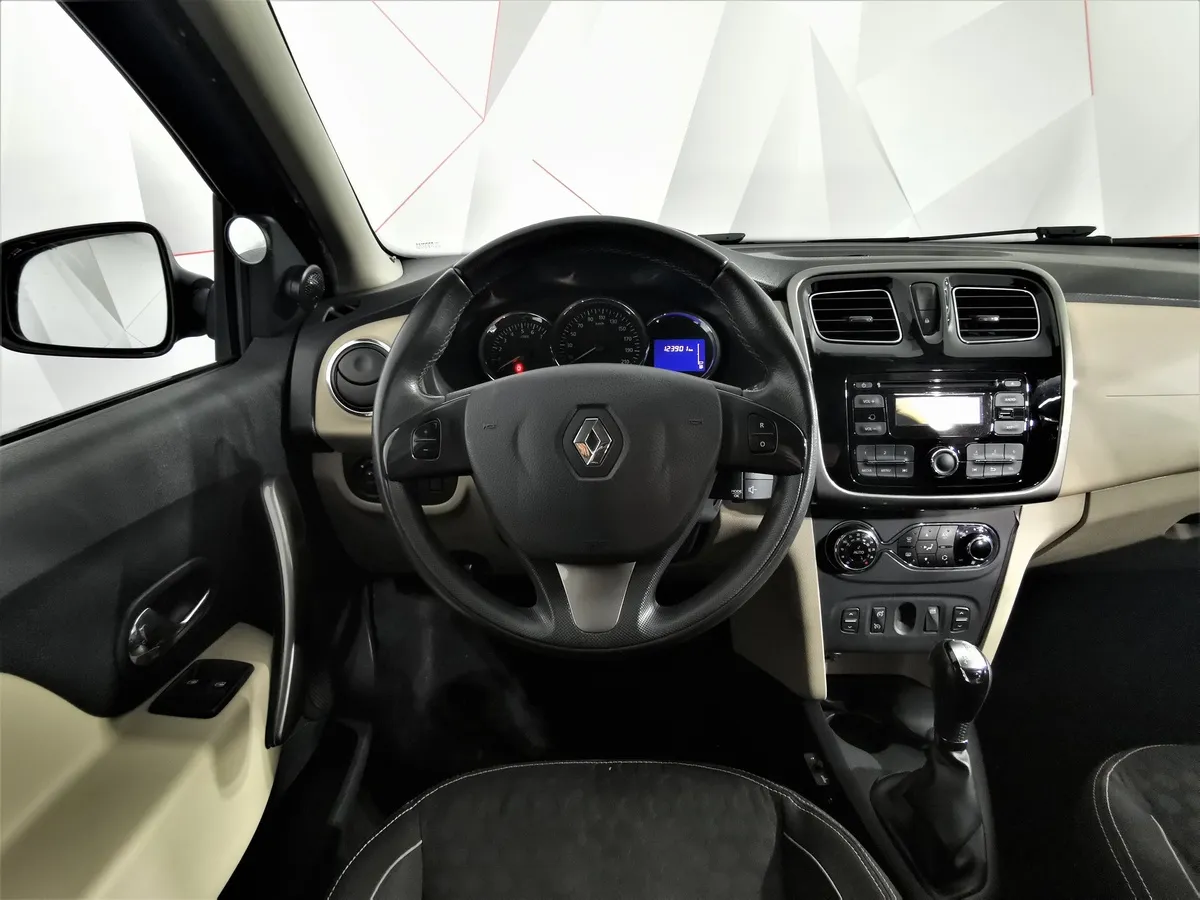 Renault Logan 1.6 AT (102 л.с.) Синий в АВИЛОН. Слайд №19