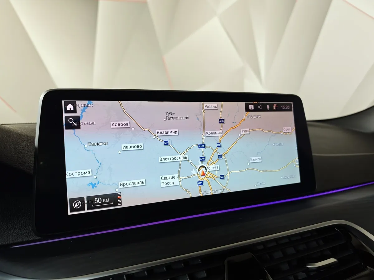 BMW 5 серия 520d xDrive Steptronic (190 л.с.) Base (Локальная сборка) Черный в АВИЛОН. Слайд №16