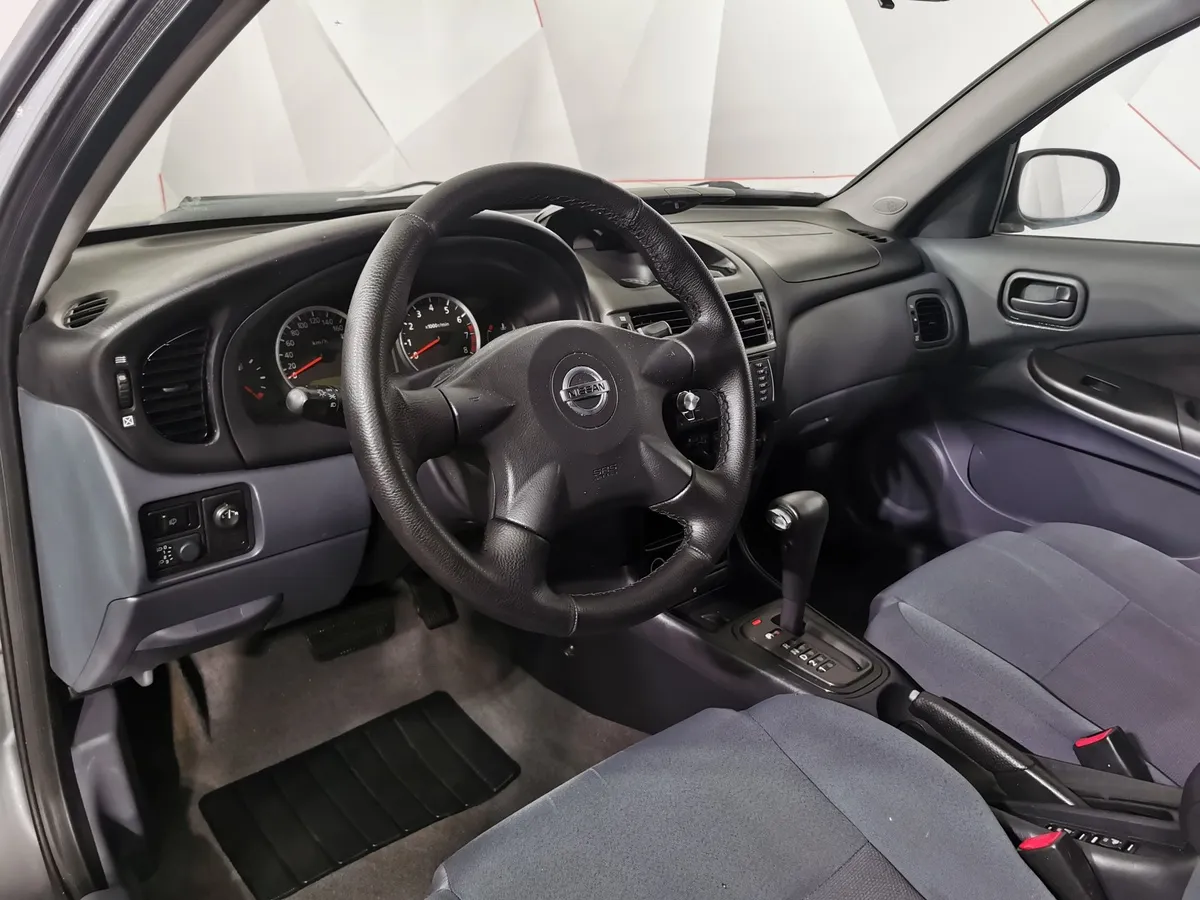 Nissan Almera 1.8 AT (116 л.с.) Серый в АВИЛОН. Слайд №17