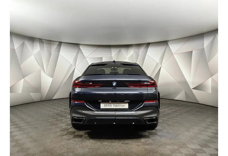 BMW X6 xDrive40d (340 л.с.) M Sport Pro Синий в АВИЛОН. Слайд №4