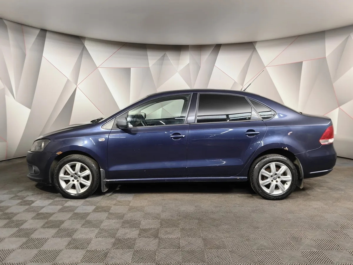 Volkswagen Polo 1.6 Tiptronic (105 л.с.) Comfortline Синий в АВИЛОН. Слайд №5