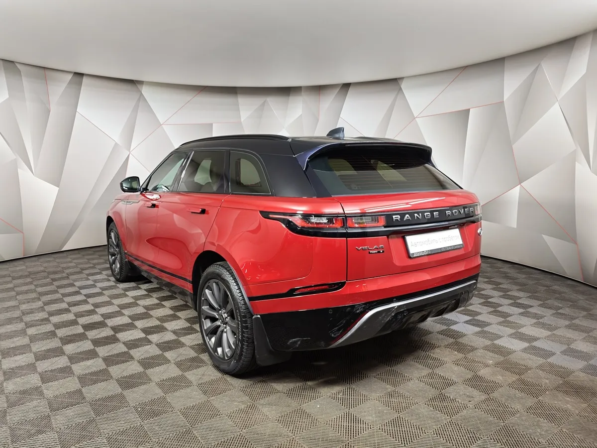 Land Rover Range Rover Velar 2.0 P249 AT (249 л.с.) R-Dynamic Base Красный в АВИЛОН. Слайд №4