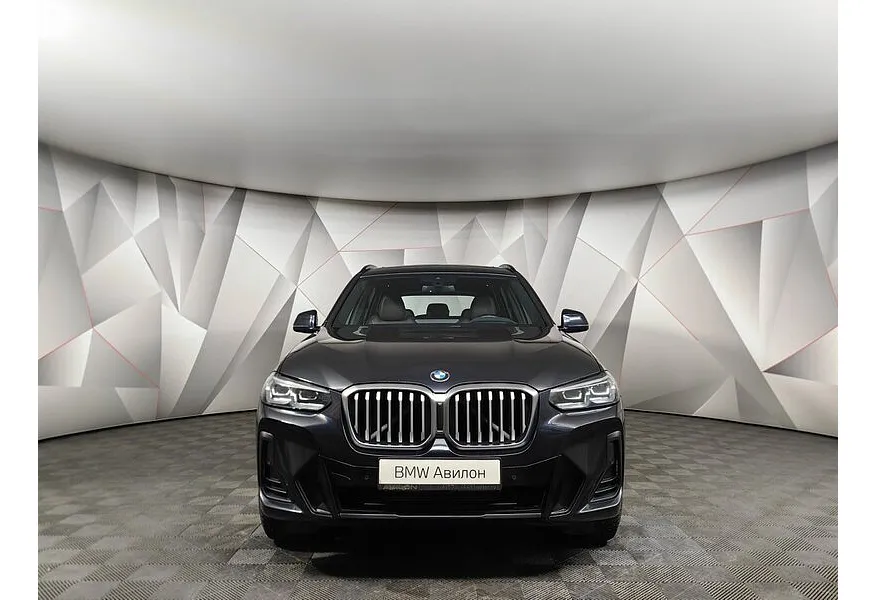 BMW X3 xDrive30d AT (249 л.с.) M Sport Plus Черный в АВИЛОН. Слайд №3