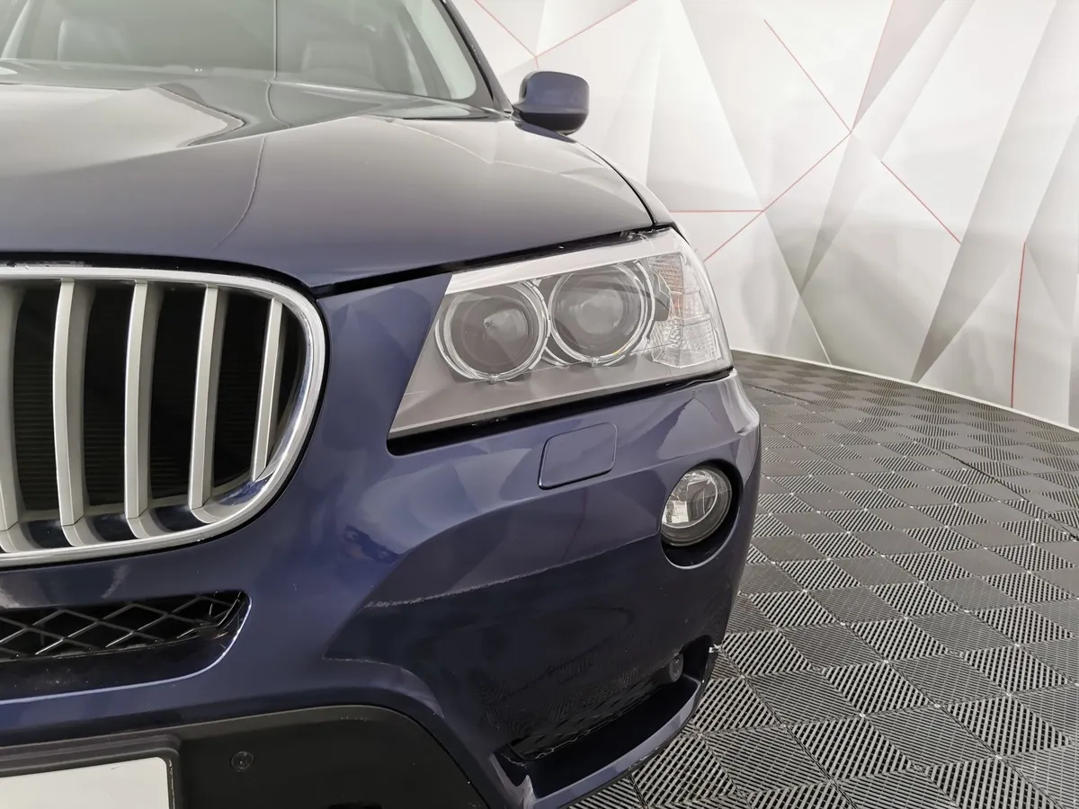 BMW X3 xDrive28i AT (245 л.с.) Синий в АВИЛОН. Слайд №8