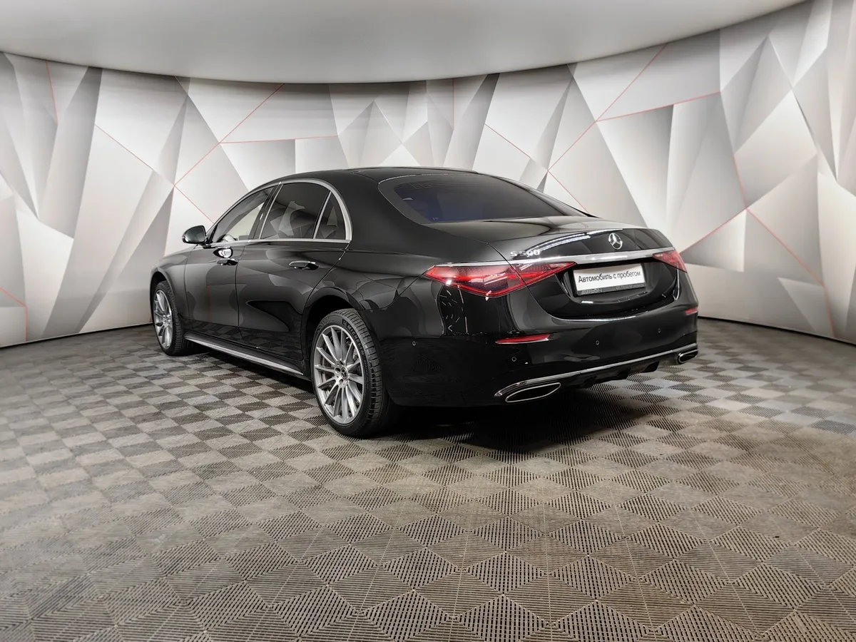 Mercedes-Benz S-Класс S 500 9G-Tronic 4Matic (435 л.с.) Черный в АВИЛОН. Слайд №4