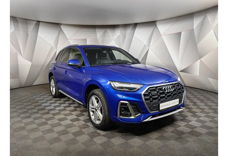 Audi Q5 2.0 TFSI S tronic quattro (249 л.с.) Design Синий в АВИЛОН. Слайд №3