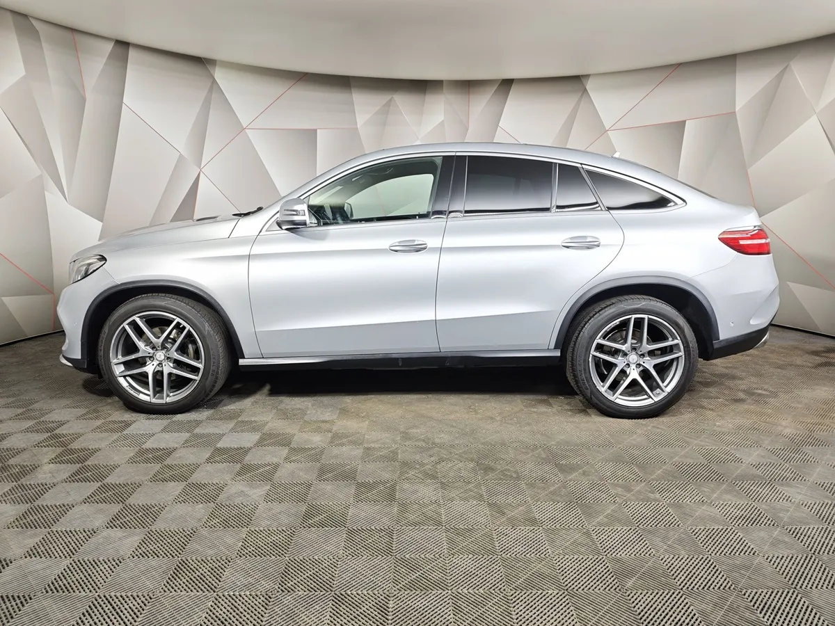 Mercedes-Benz GLE Купе 350 d 4MATIC 9G-TRONIC (249 л.с.) Особая серия Серебристый в АВИЛОН. Слайд №5