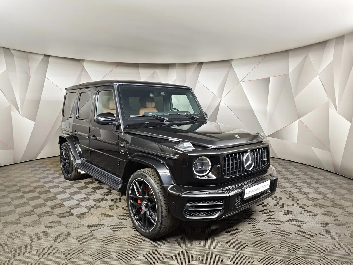 Mercedes-Benz G-Класс G 63 AMG Speedshift 4Matic (585 л.с.) Черный в АВИЛОН. Слайд №3