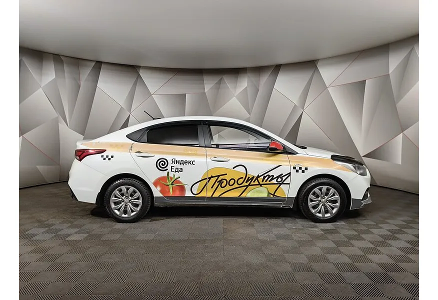 Hyundai Solaris 1.6 AT (123 л.с.) Active Plus Белый в АВИЛОН. Слайд №6