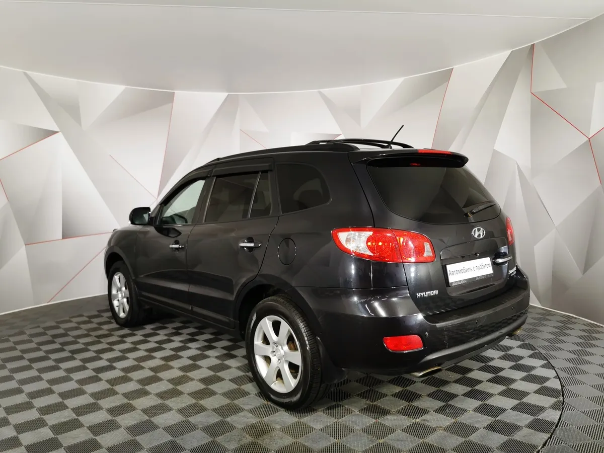 Hyundai Santa Fe 2.2 CRDi AT (153 л.с.) Черный в АВИЛОН. Слайд №4