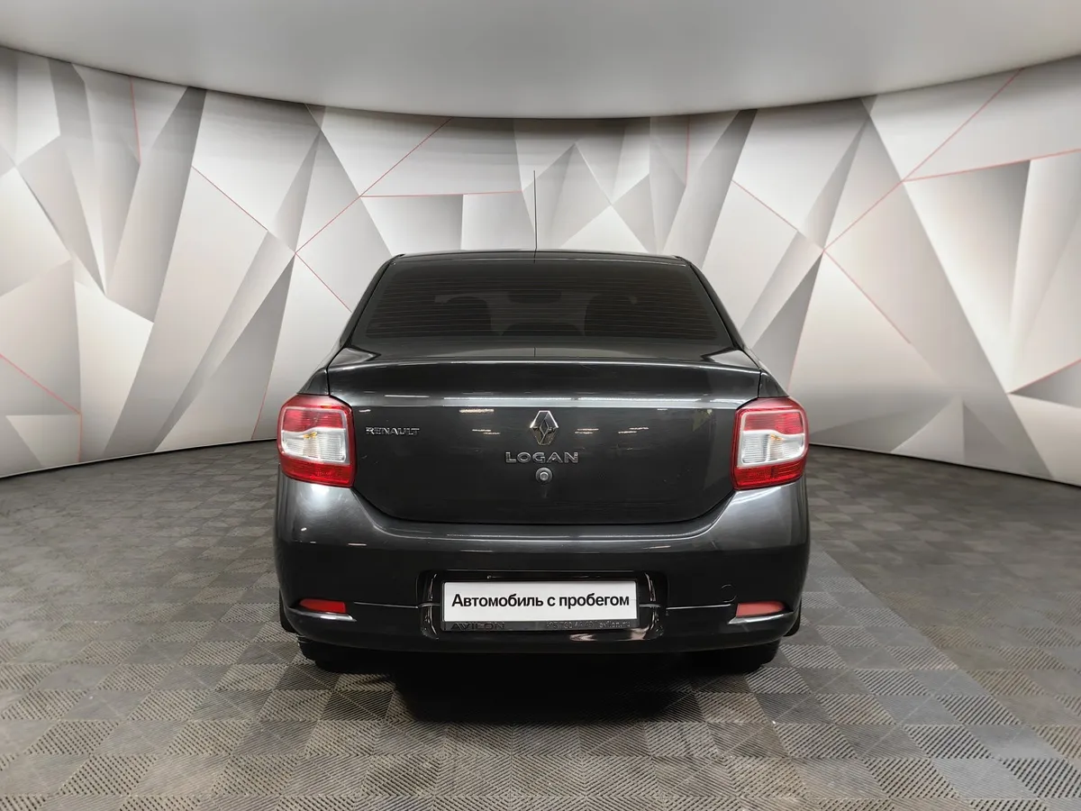 Renault Logan 1.6 MT (82 л.с.) Черный в АВИЛОН. Слайд №8