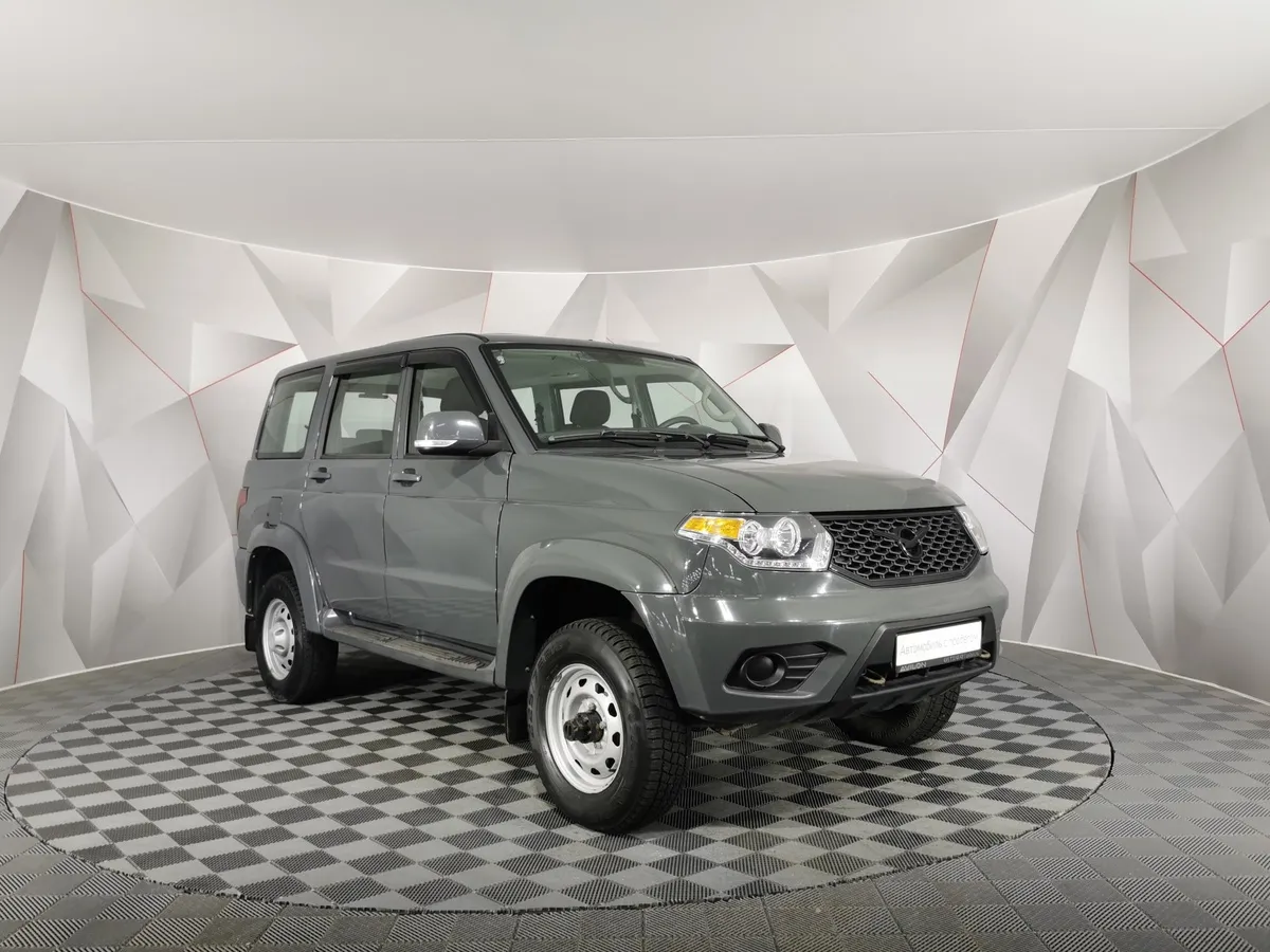 УАЗ Patriot 2.7 AT 4WD (150 л.с.) Оптимум Серый в АВИЛОН. Слайд №3