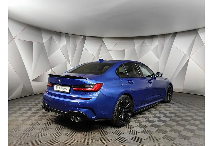 BMW 3 серия 320d xDrive (190 л.с.) M Sport Pro Синий в АВИЛОН. Слайд №2