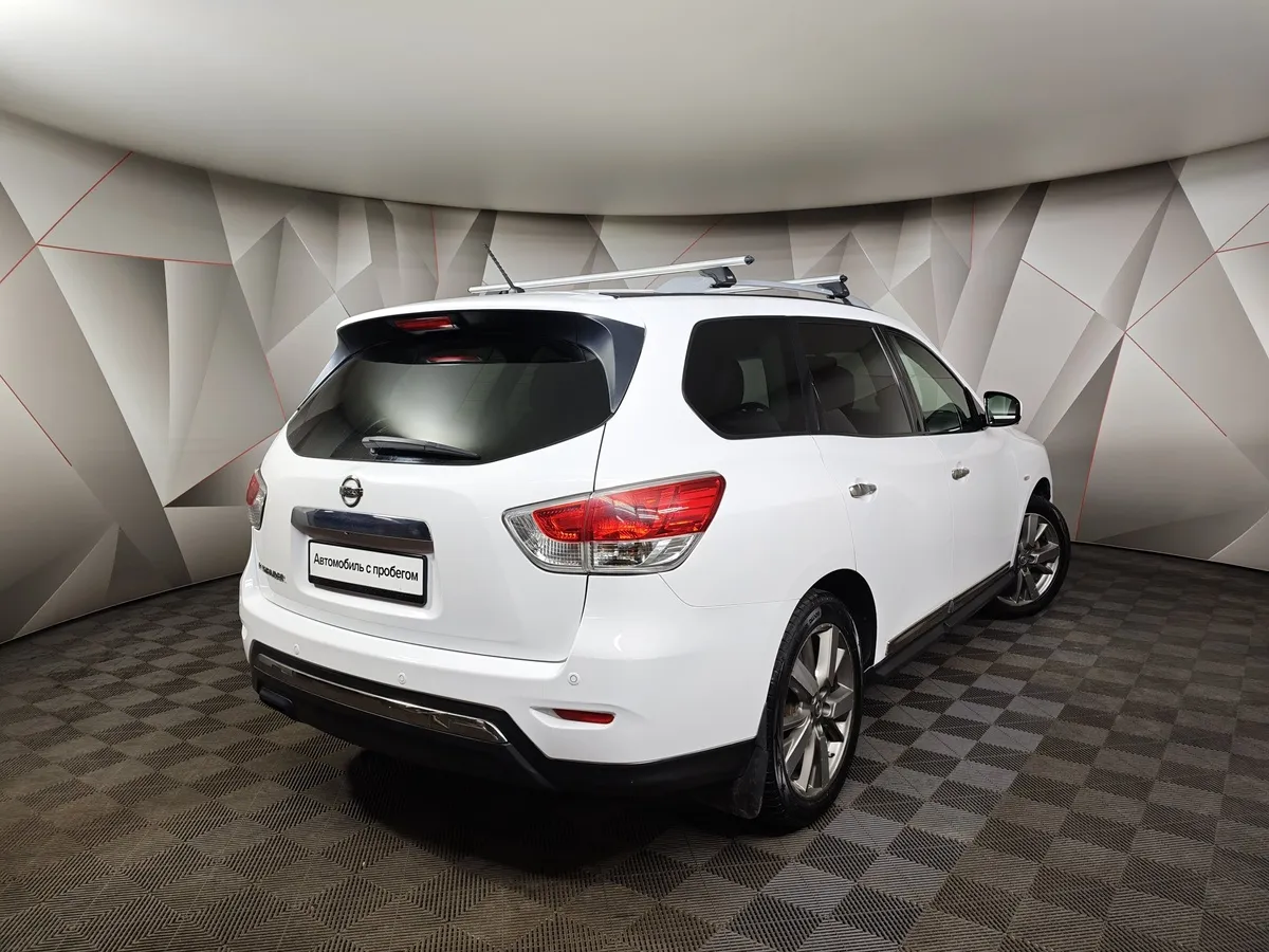 Nissan Pathfinder 3.5 CVT AWD (249 л.с.) Белый в АВИЛОН. Слайд №2