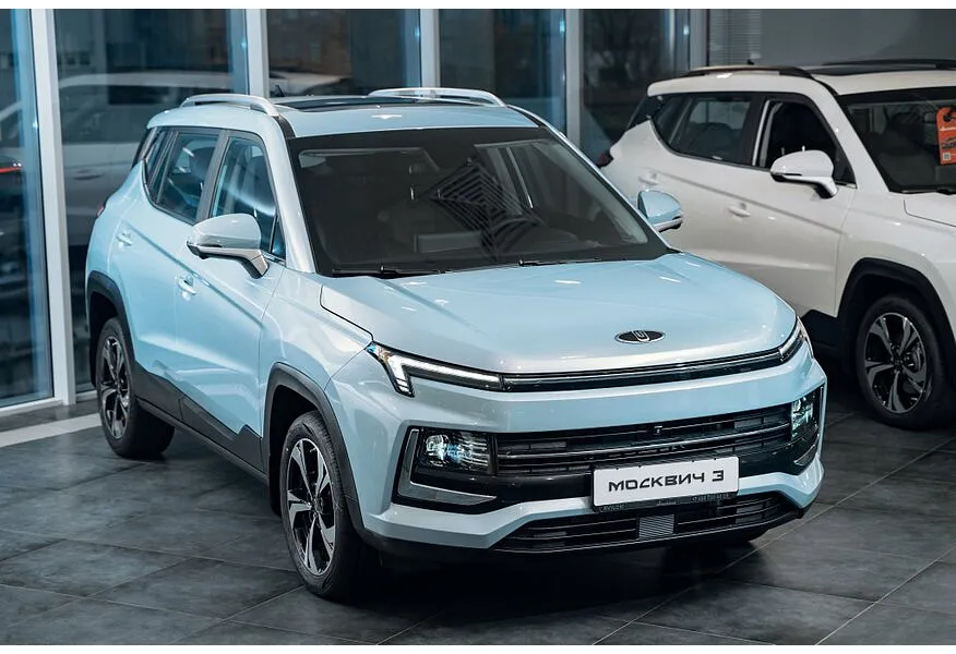 Москвич 3 1.5 CVT (136 л.с.) Standart Plus Голубой в АВИЛОН. Слайд №2