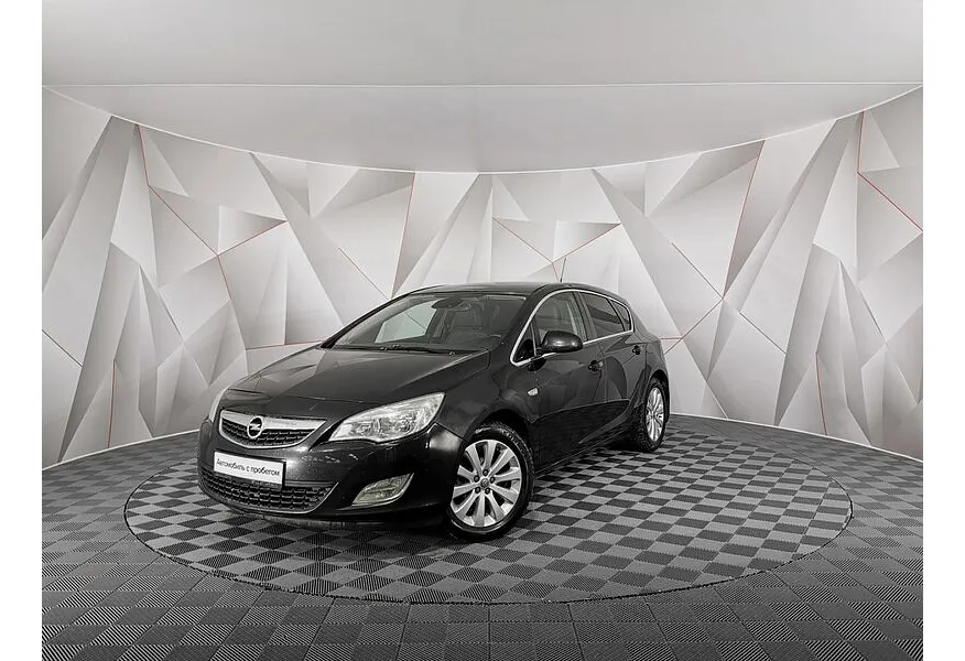 Opel Astra 1.6 AT (115 л.с.) Черный в АВИЛОН. Слайд №1