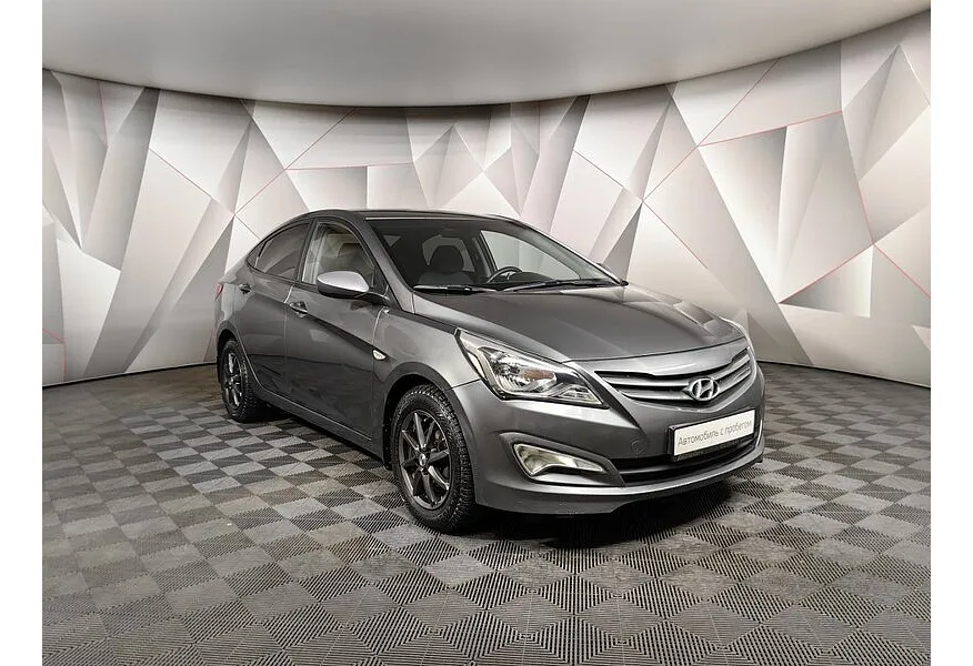 Hyundai Solaris 1.4 AT (107 л.с.) Comfort Серый в АВИЛОН. Слайд №3