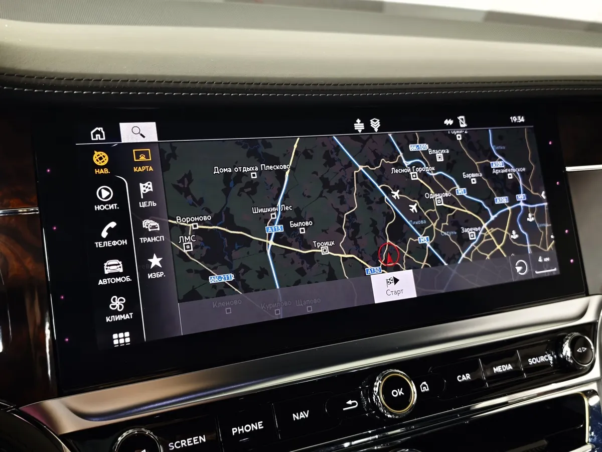 Bentley Flying Spur 6.0 W12 AWD AT (635 л.с.) Черный в АВИЛОН. Слайд №28