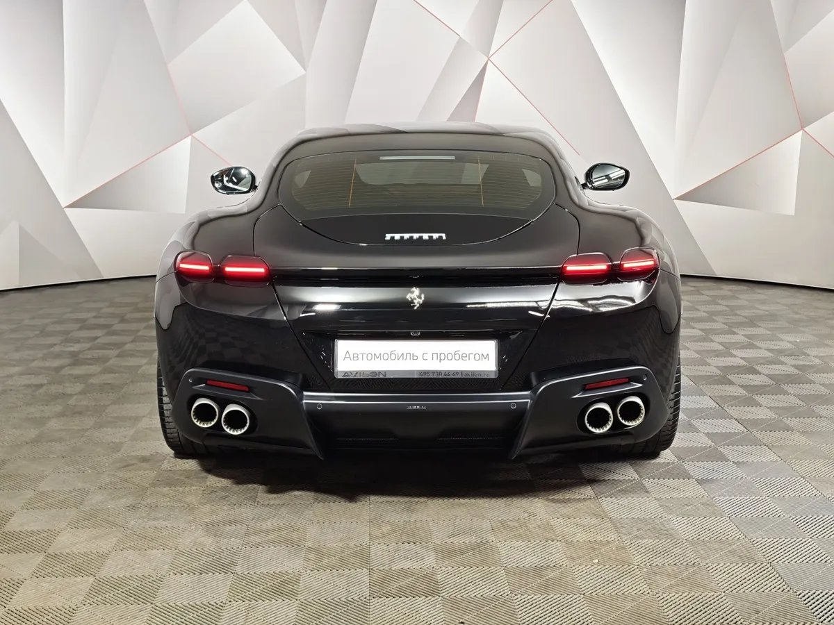Ferrari Roma 3.9 AMT (620 л.с.) Черный в АВИЛОН. Слайд №8