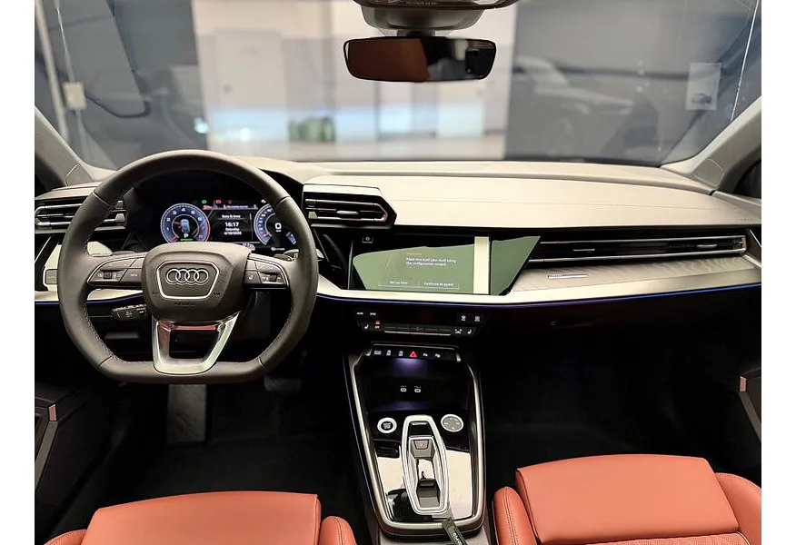 Audi A3 1.5 TFSI AMT (160 л.с.) Серый в АВИЛОН. Слайд №8
